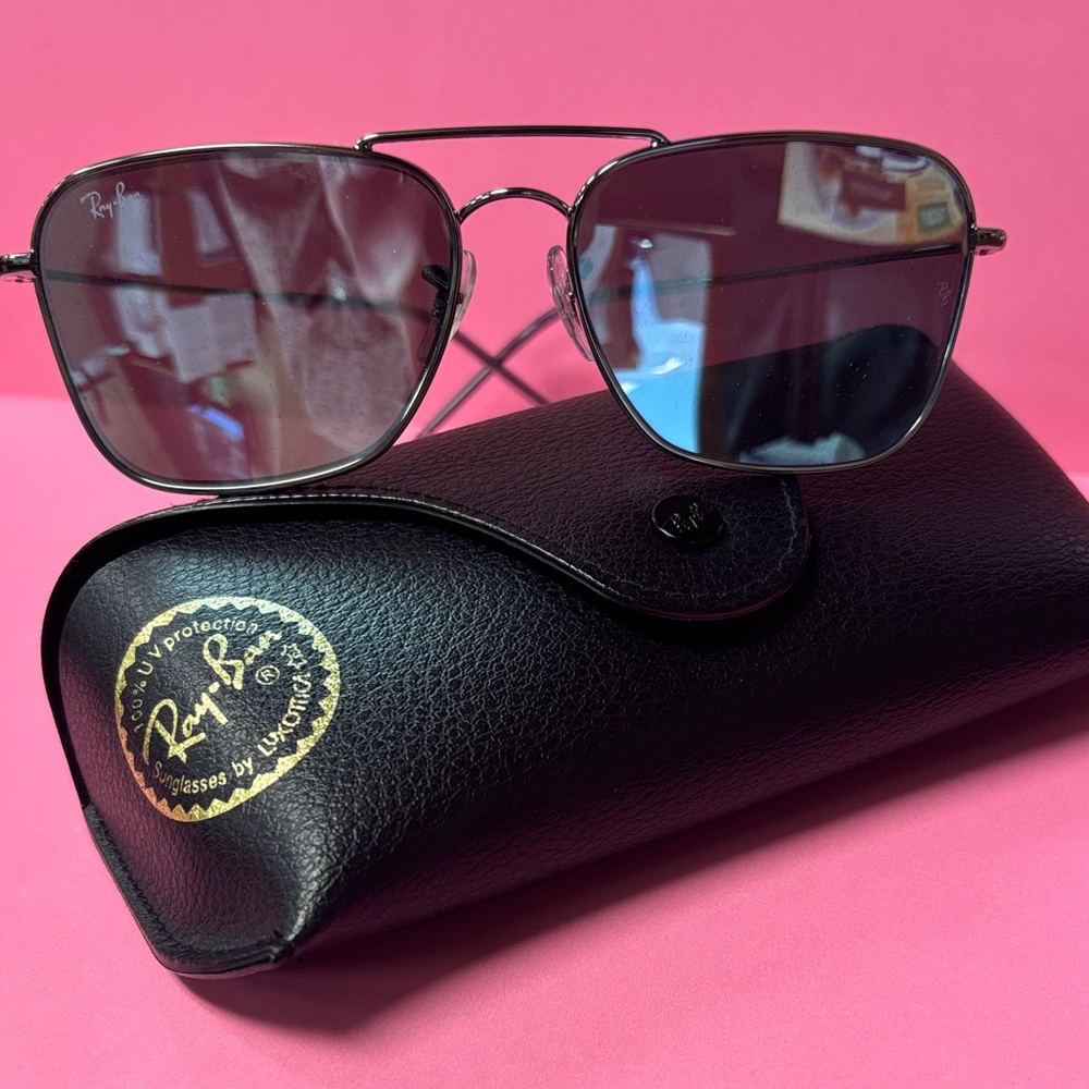 Ray-Ban Silver Frame Sunglasses